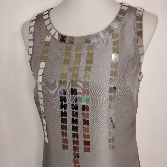 MOD SILK TORY BURCH DRESS - Picture 8 of 9